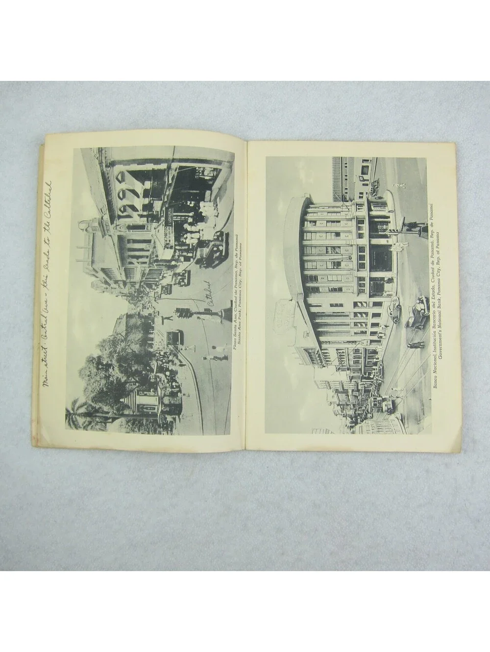 Republic of Panama and the Canal Zone: Complete Picture Guide Book Vintage 1940